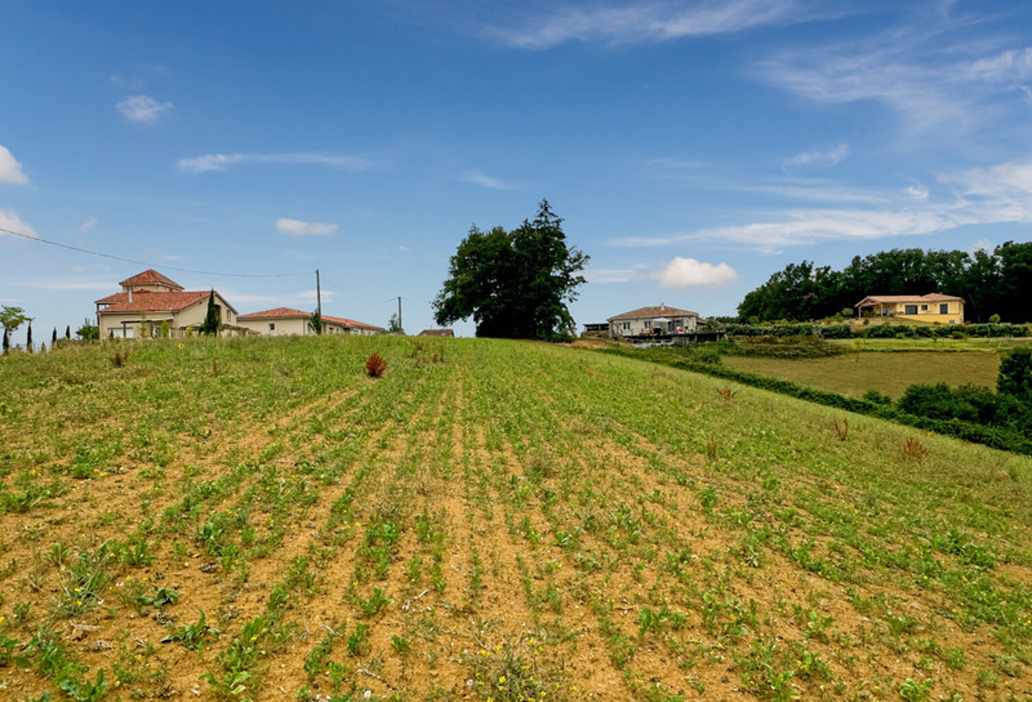 Dpt Gers (32), à BASSOUES, à vendre terrain de 3 000,00 m² — photo 1