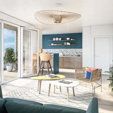 Appartement 2 pièces 256000 €