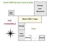 Maison ancienne rénovée de 154 m2 habitables avec jardin et d? — photo 3