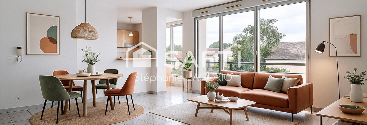 Appartement 3 Pièces 62 m² à vendre à Castelginest (31780)