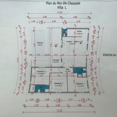 Maison 4 pièces 380000 €