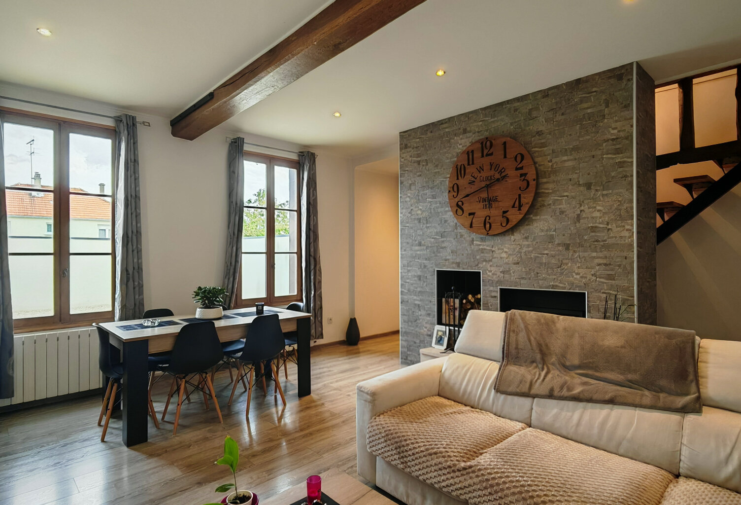 Longère champenoise entièrement rénovée à Saint André Les Ve — photo 1
