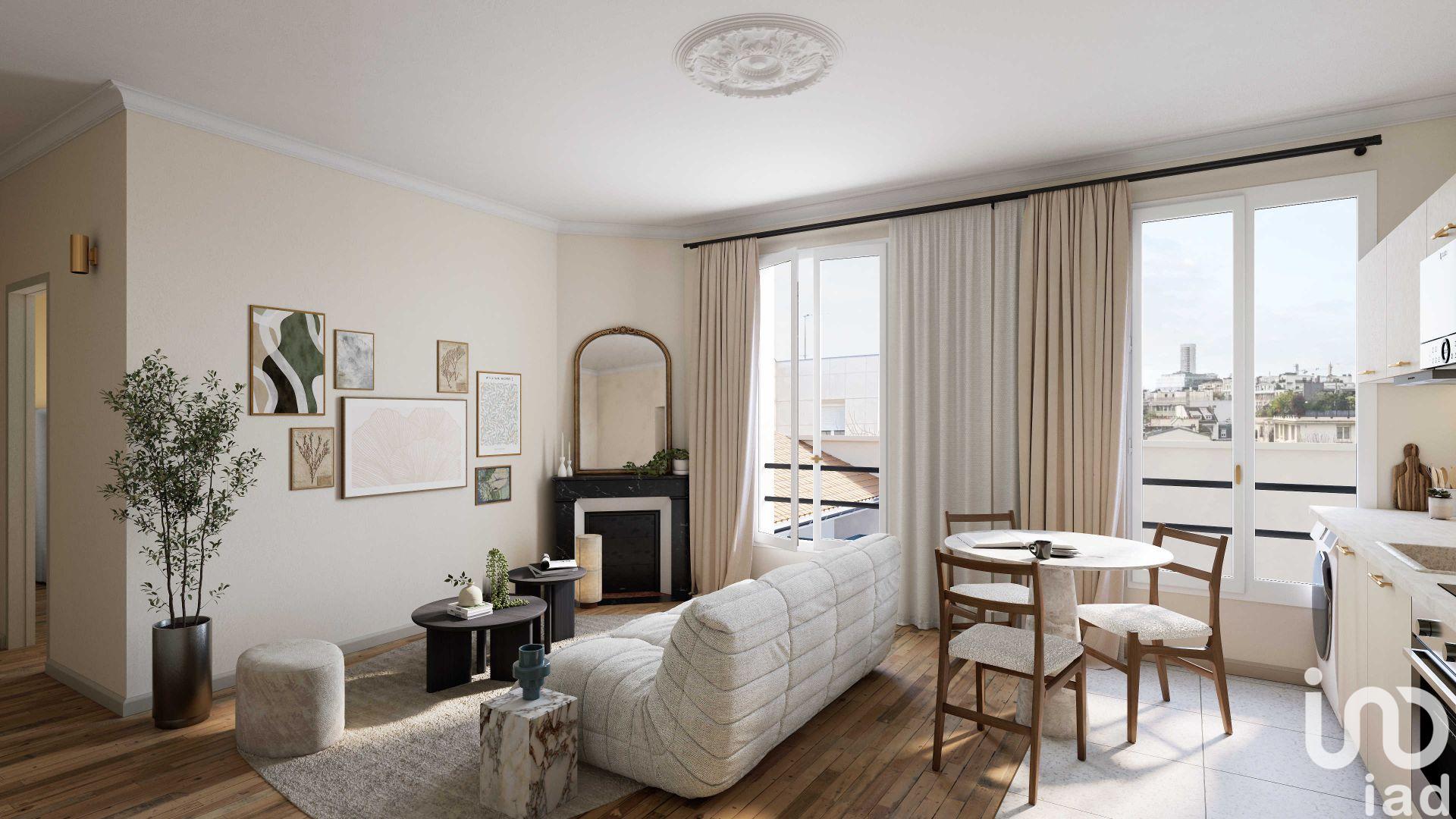 Levallois-Perret - 60m² - 3p. - 2ch.