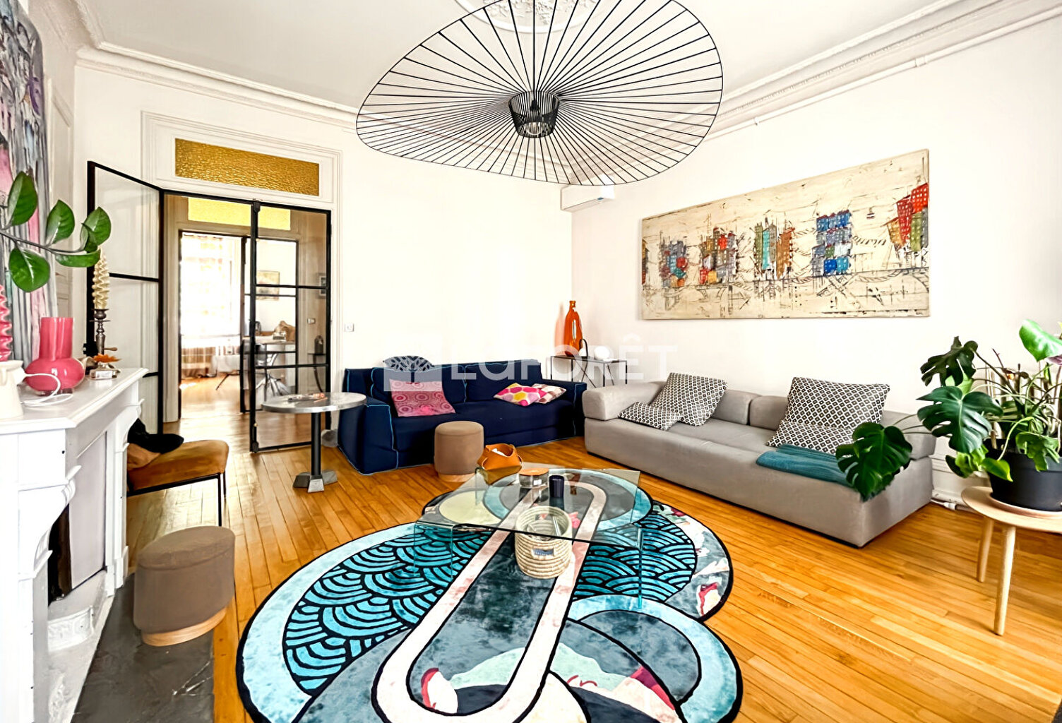 Appartement haussmannien de 155 m² avec jardin partagé, en plein centre de Valence. — photo 1