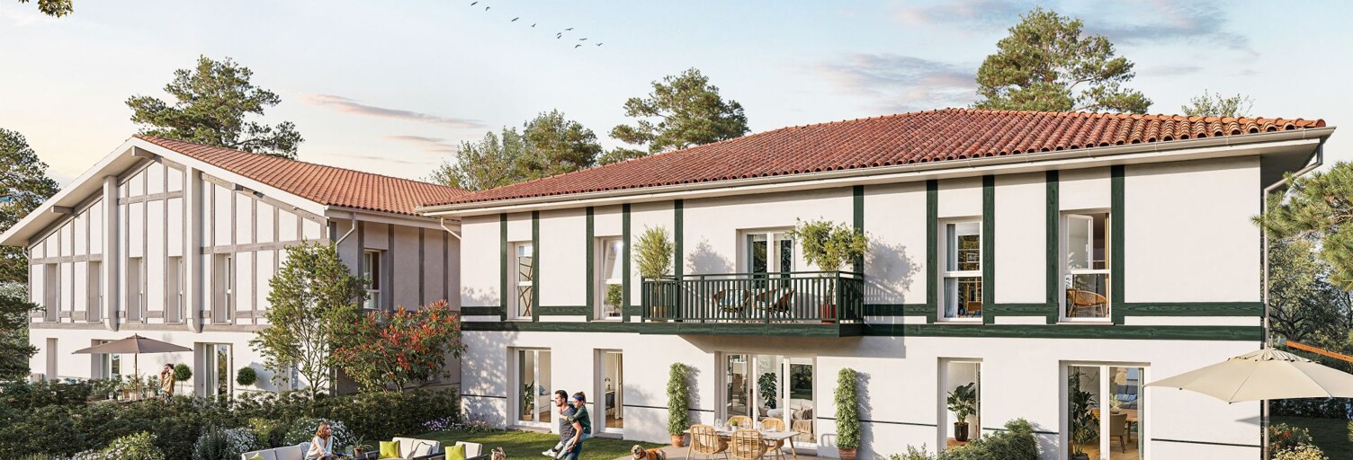 Appartement neuf T2, T3, T4 Pièce 38 à 87 m² à vendre à Sanguinet (40460)
