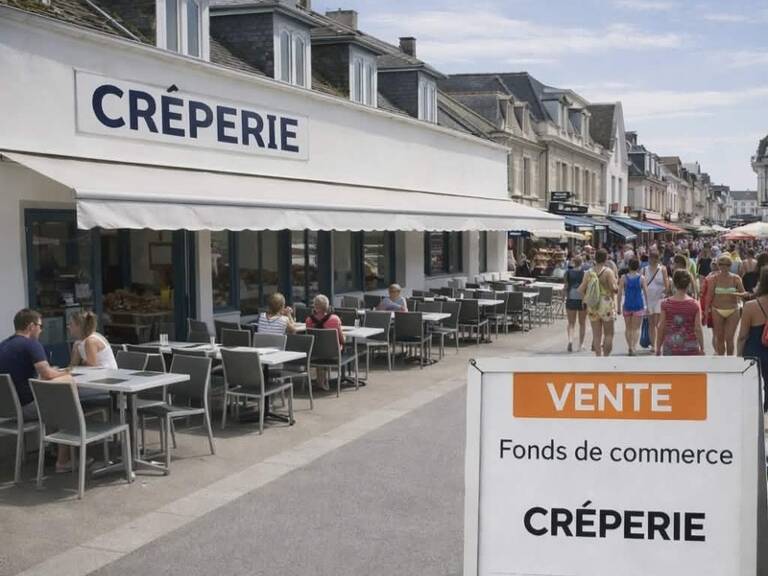   VENTE DE FONDS DE COMMERCE – RESTAURANT / CRÊPERIE – EMPLACEMENT N°1 - bord de mer — photo 1