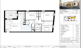 Appartement 4 Pièces 80 m² à vendre à Pont-de-Chéruy (38230)