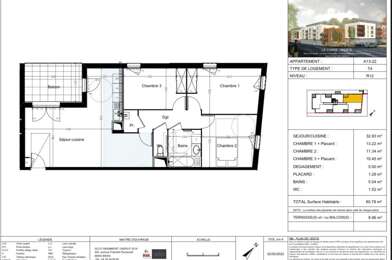 Appartement 4 pièces 260000 €