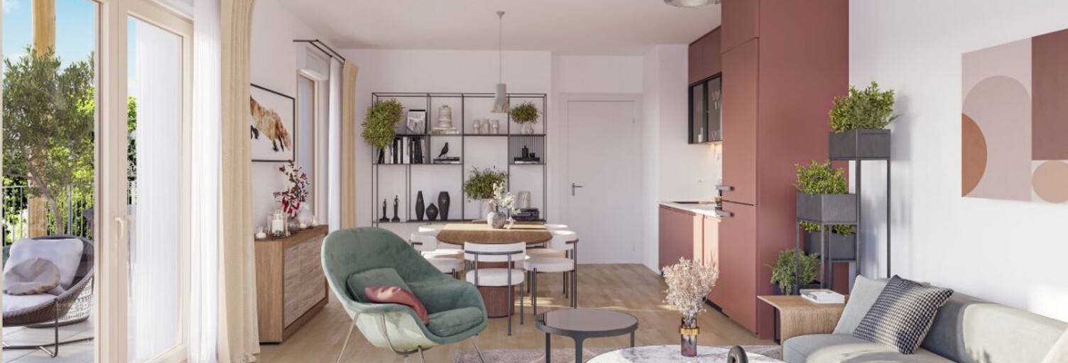 Appartement neuf T2, T3, T4, T5 Pièce 42 à 94 m² à vendre à Saint-Herblain (44800)