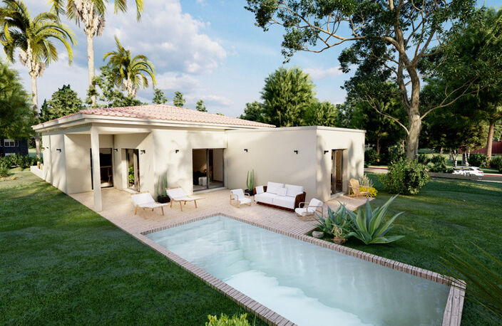 Dpt Corse (20), à vendre GHISONACCIA maison 119 m² avec piscine terrain de 667 m² à 3 Km de la mer — photo 2