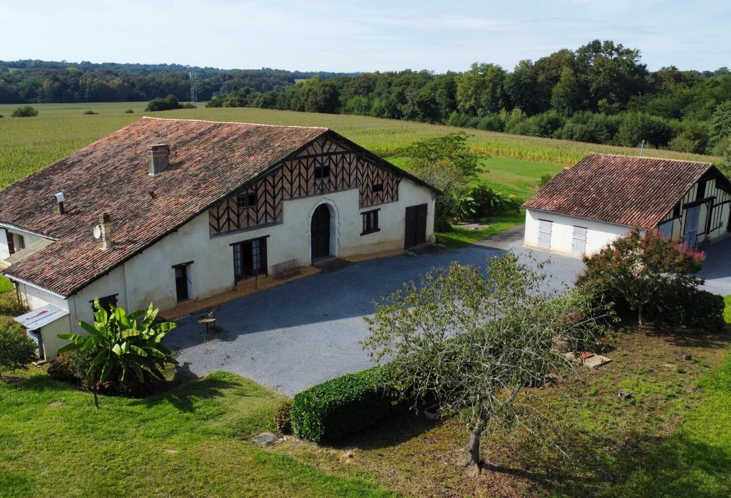 Authentique corps de ferme chalossais du XVIe siècle — photo 1