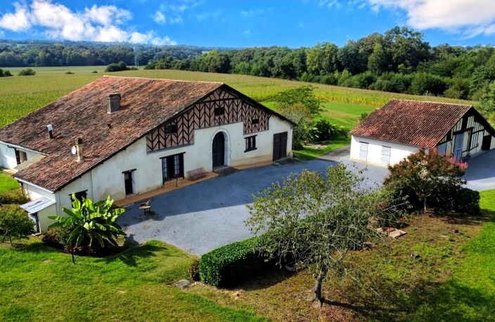 Authentique corps de ferme chalossais du XVIe siècle — photo 2