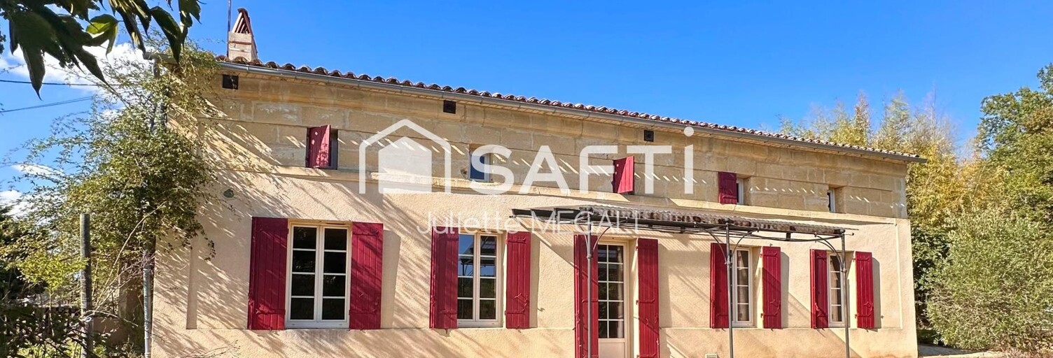 Maison 5 Pièces 189 m² à vendre à Montcaret (24230)