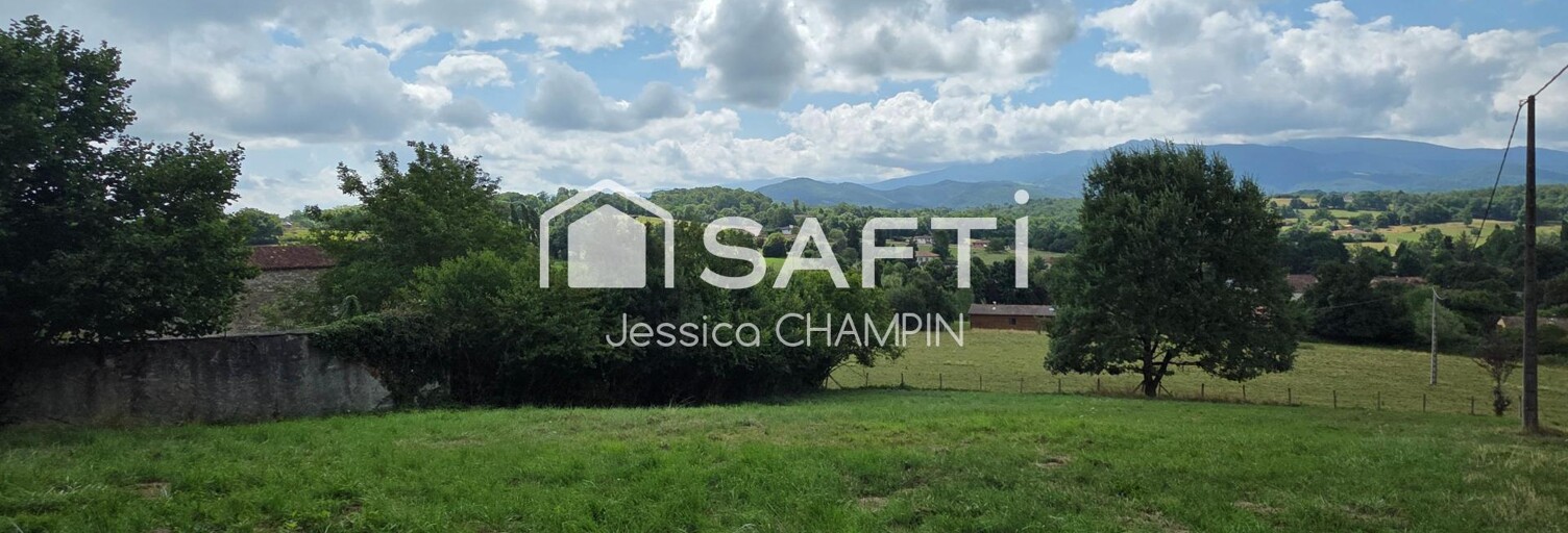 Terrain  1800 m² à vendre à Ganties (31160)