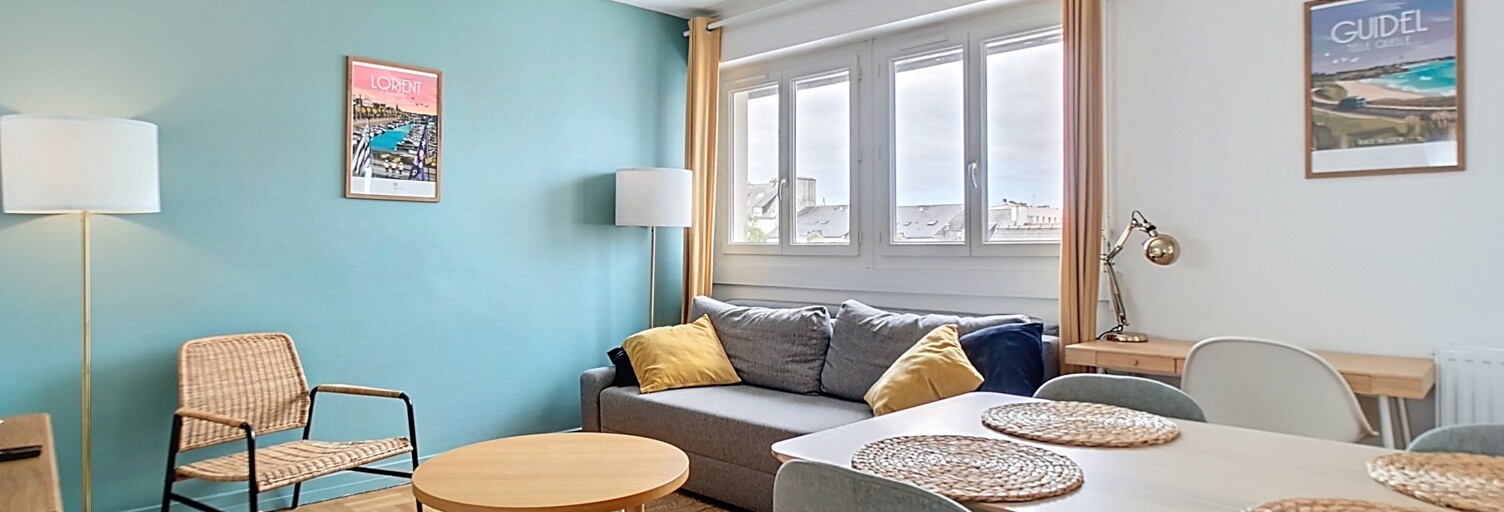 Appartement 4 Pièces 65 m² à vendre à Lorient (56100)