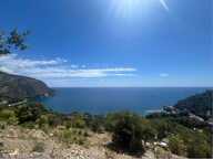 Eze bord de Mer, terrain avec permis de construire accordé — photo 2