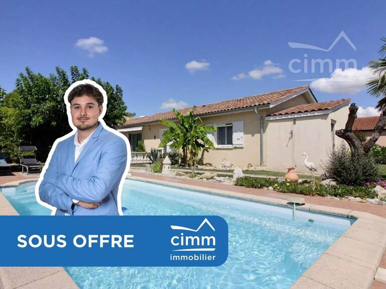 Villa de plain-pied avec piscine à Saint-Uze — photo 1