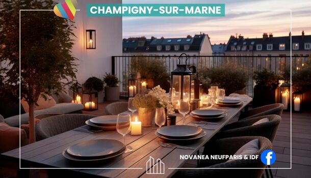 Appartement 4 pièces  à vendre Champigny-sur-Marne 94500