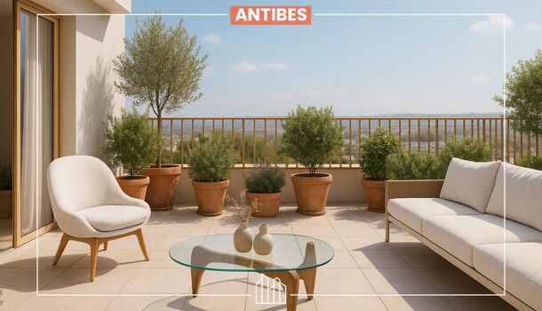 Appartement 3 pièces  à vendre Antibes 06600