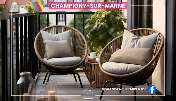 Appartement 2 pièces  à vendre Champigny-sur-Marne 94500