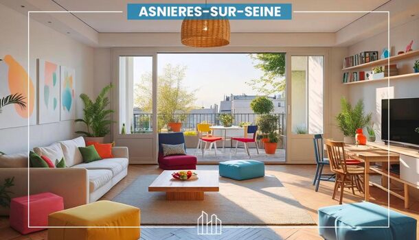 Appartement 3 pièces  à vendre Asnières-sur-Seine 92600