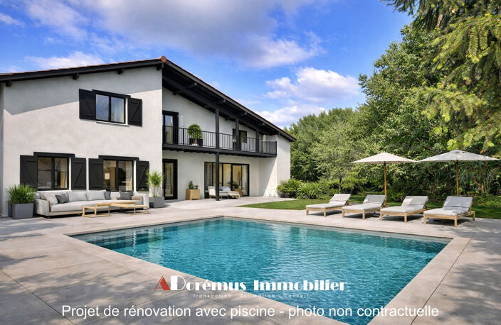 BOULIAC CENTRE   Grande maison familiale avec piscine, logem — photo 2
