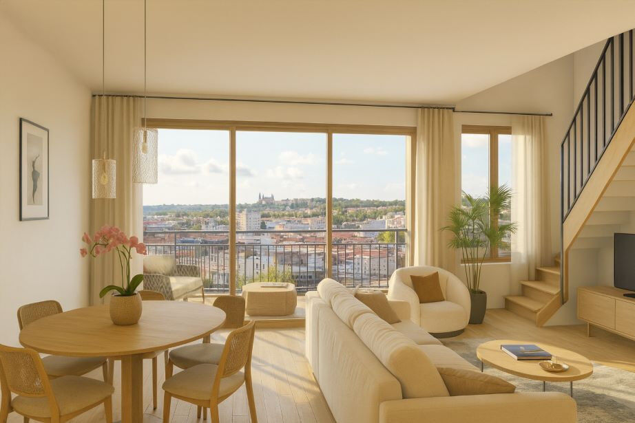 Lyon 2eme Appartement neuf 2 pièces 43 m²