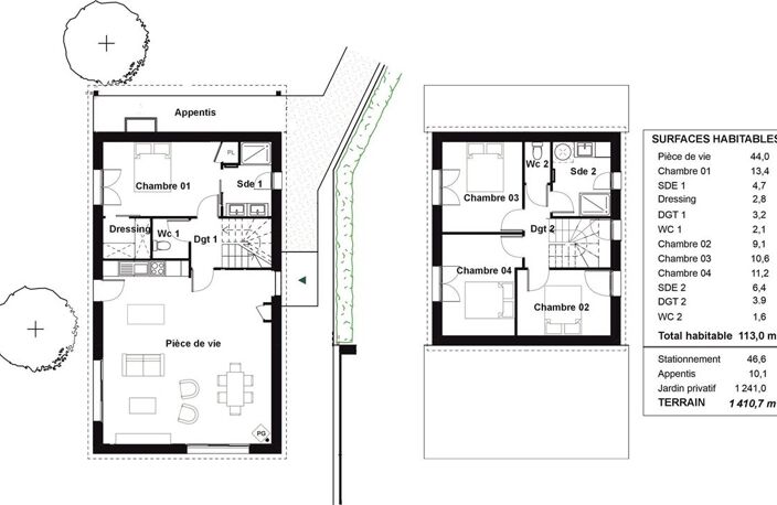 Maison - 113m ² — photo 3