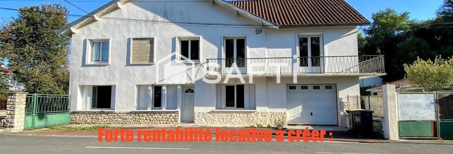 Maison 8 Pièces 182 m² à vendre à Nersac (16440)