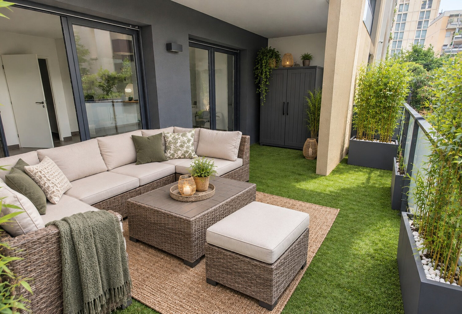 TOULOUSE CARTOUCHERIE APPARTEMENT T1 35.11 M² AVEC TERRASSE ET CAVE — photo 1