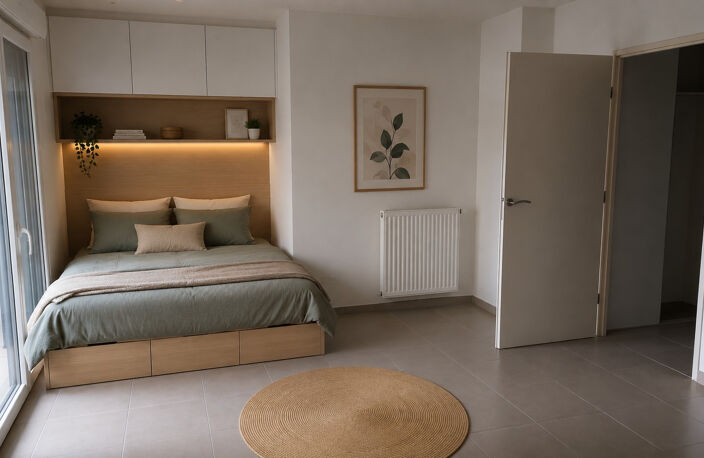 TOULOUSE CARTOUCHERIE APPARTEMENT T1 35.11 M² AVEC TERRASSE ET CAVE — photo 5
