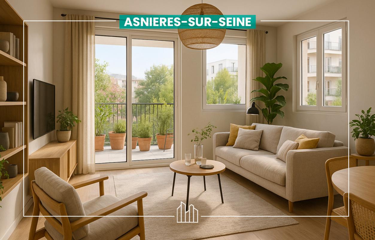 Asnières-sur-Seine Appartement neuf 2 pièces 50 m²