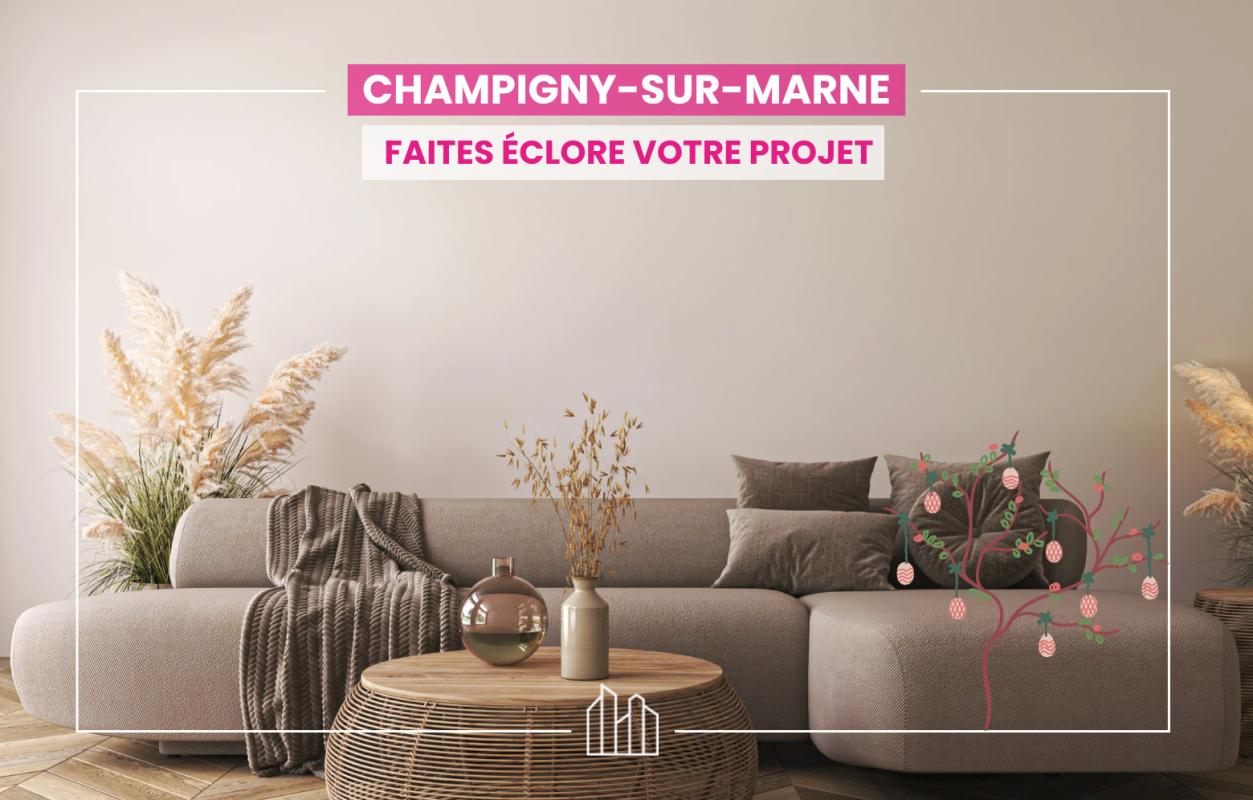 Champigny-sur-Marne Appartement neuf 2 pièces 40 m²