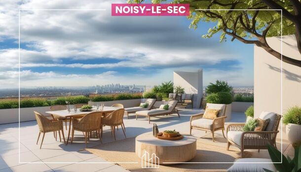 Appartement 3 pièces  à vendre Noisy-le-Sec 93130