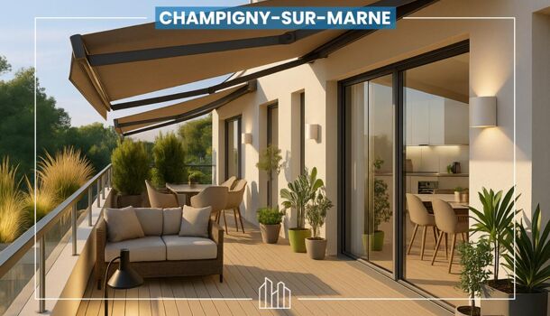 Appartement 3 pièces  à vendre Champigny-sur-Marne 94500