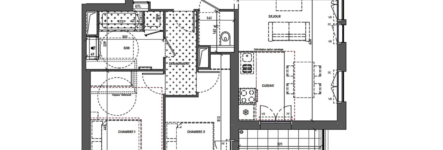 Appartement 4 Pièces 67 m² à vendre à Serris (77700)