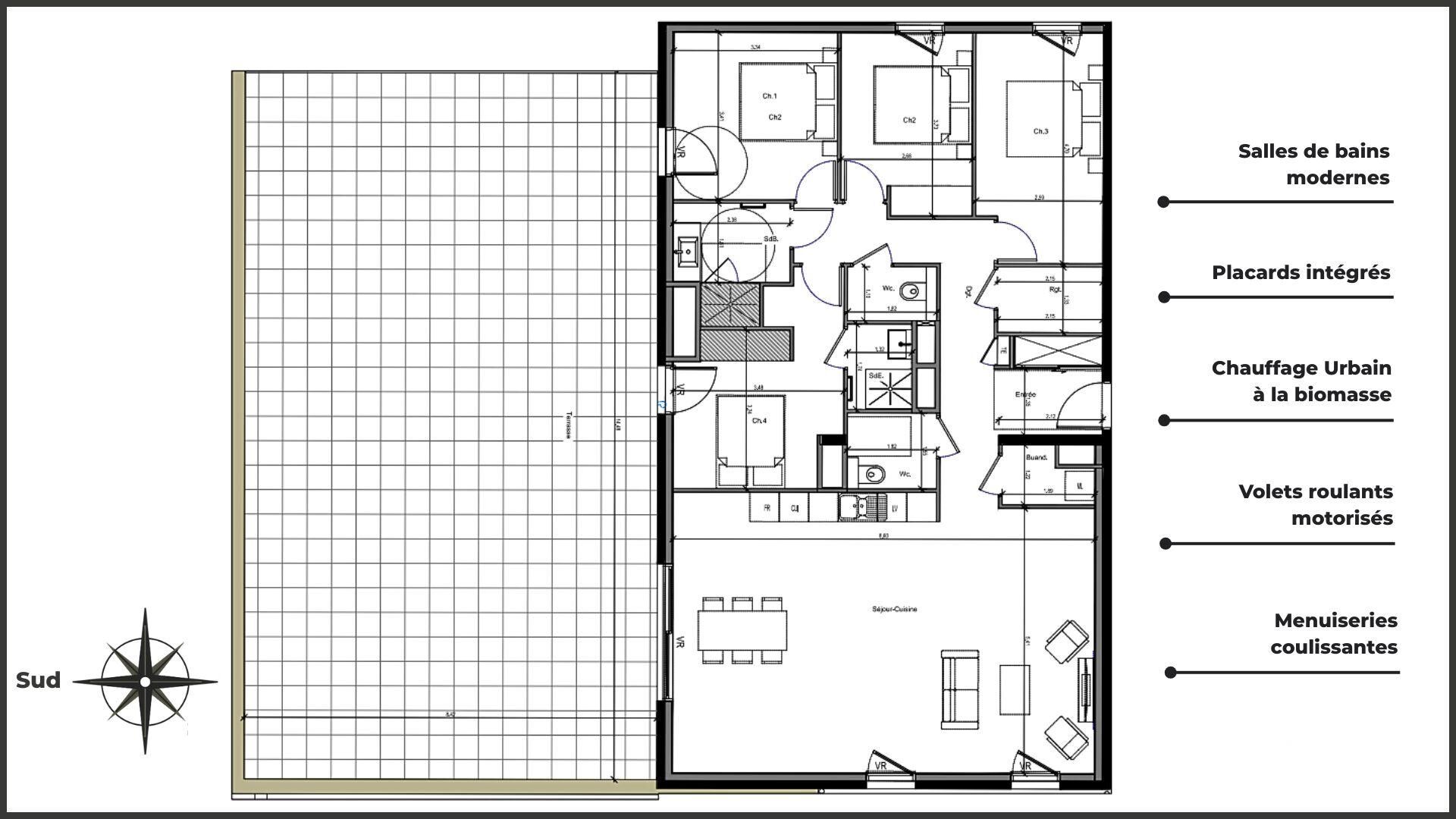 Vente Appartement 5 pièces - Photo 4