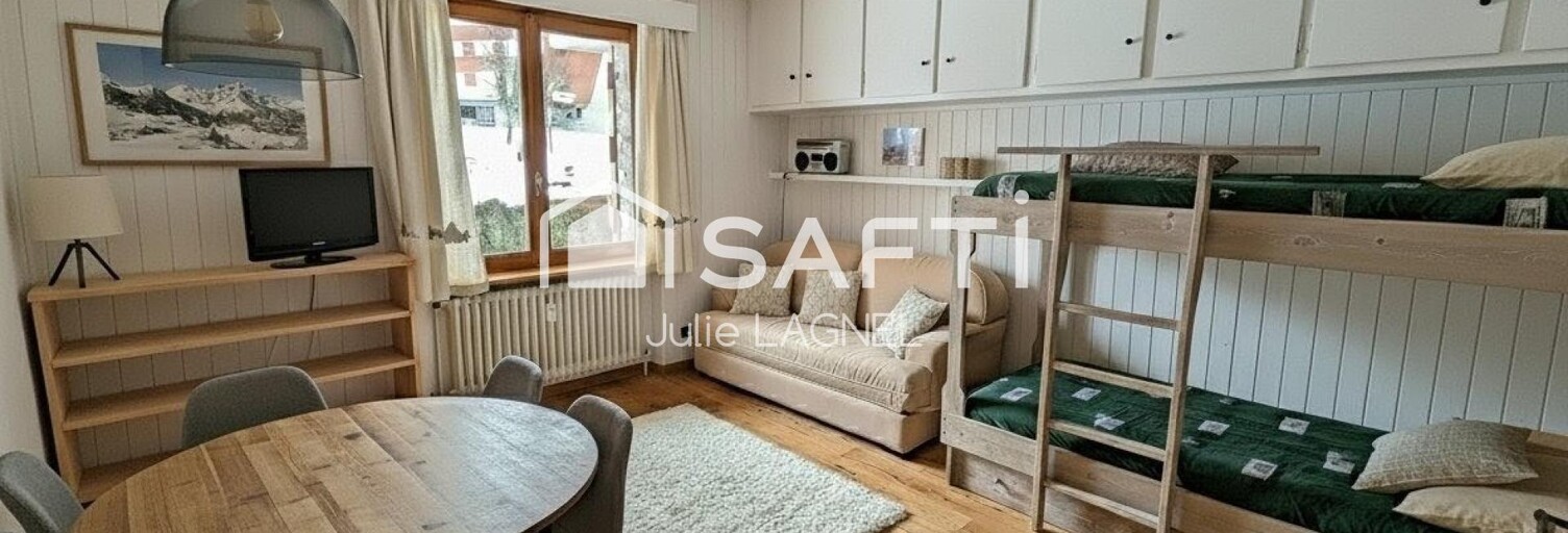 Appartement 1 Pièce 25 m² à vendre à Megève (74120)