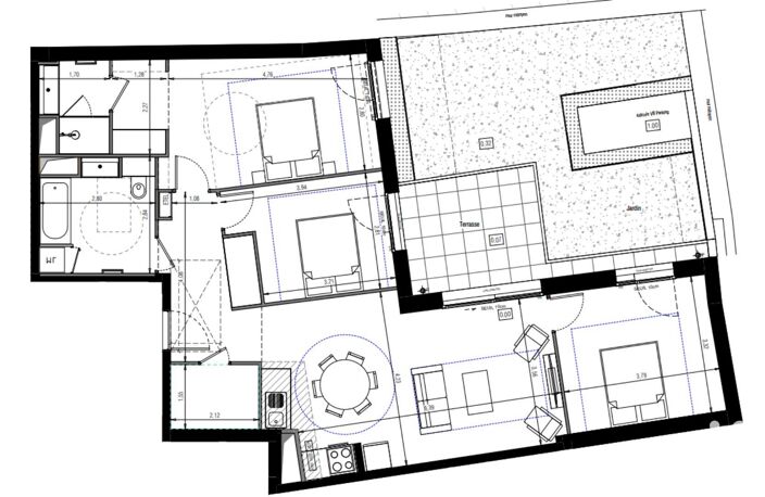 Vente Appartement 4 pièces — photo 4