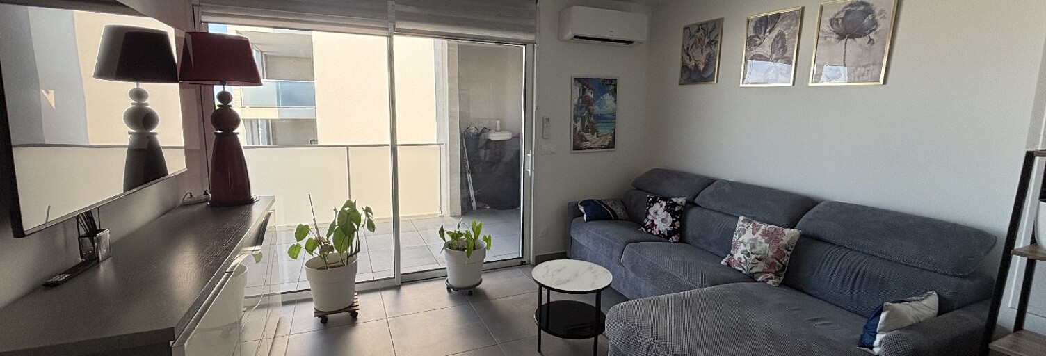 Appartement 3 Pièces 58 m² à vendre à Sérignan (34410)