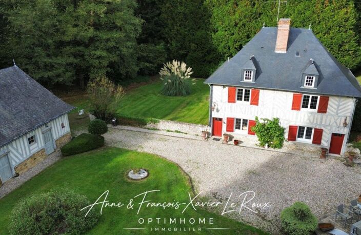 joli manoir de 156 M2 en surface utile avec son annexe sur une terrain d'1,3 hectares arboré — photo 2