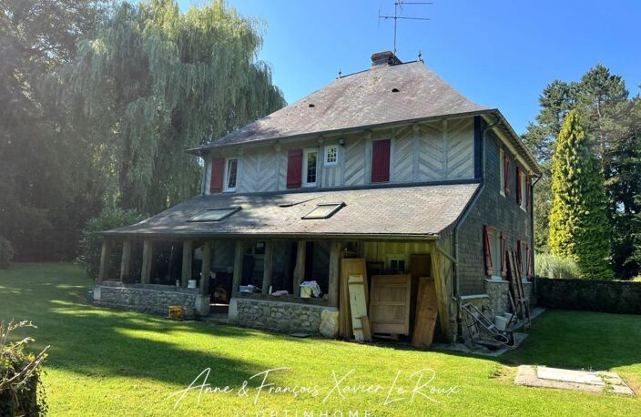 joli manoir de 156 M2 en surface utile avec son annexe sur une terrain d'1,3 hectares arboré — photo 4