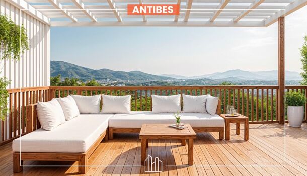 Appartement 4 pièces  à vendre Antibes 06600