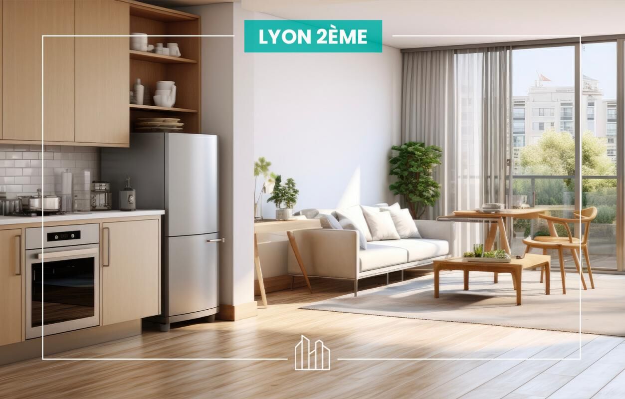 Appartement neuf 3 pièces 63 m² Lyon 2eme 69002