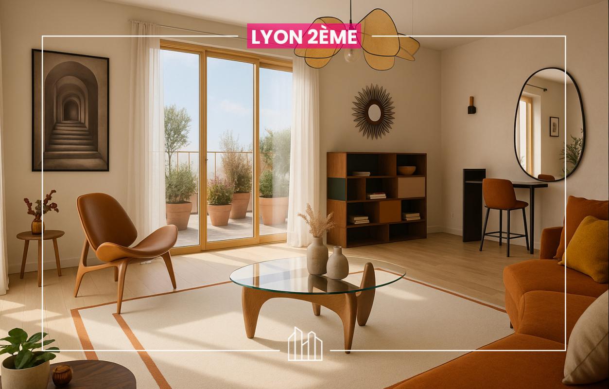 Appartement neuf 3 pièces 63 m² Lyon 2eme 69002