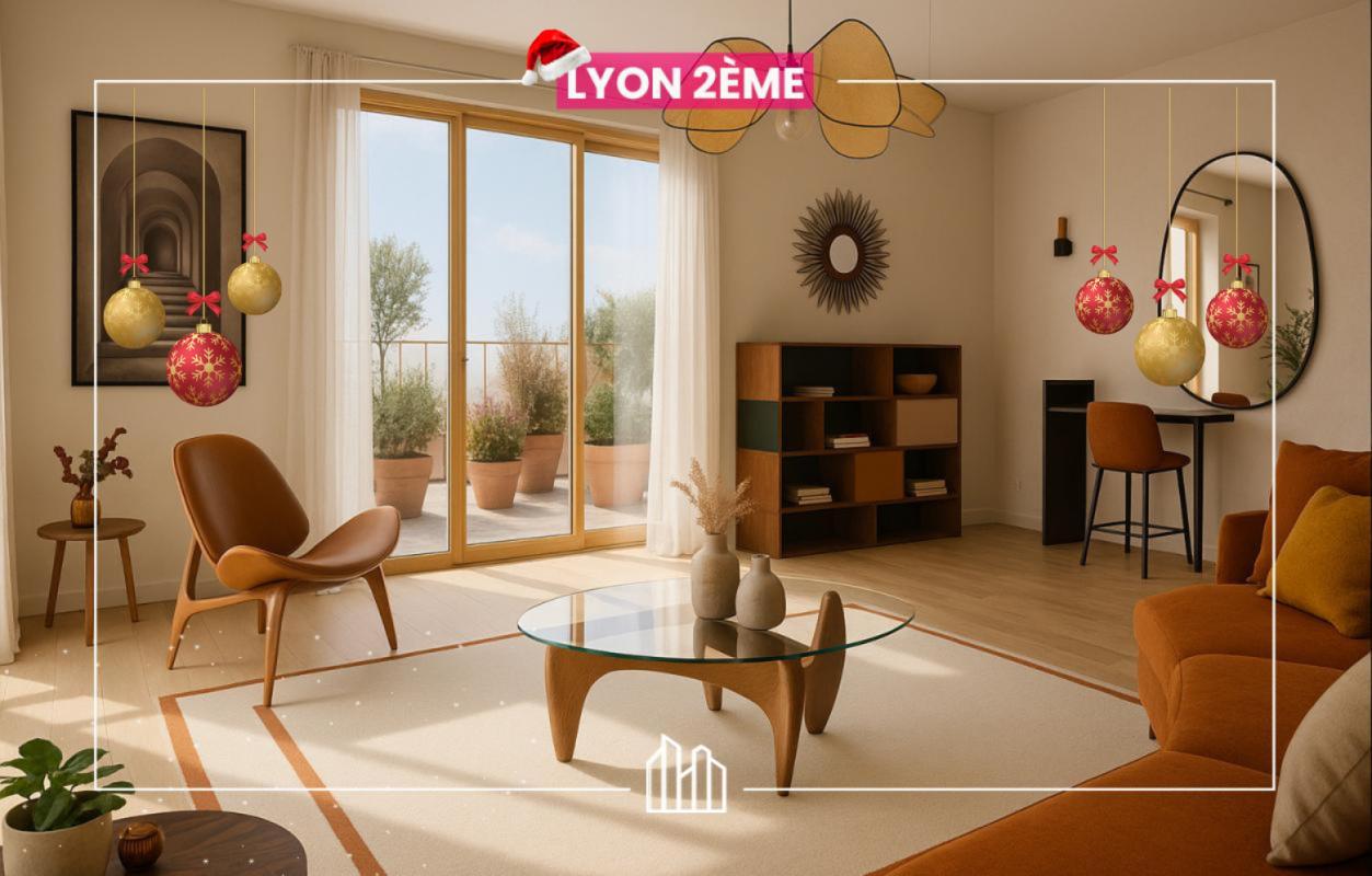 Lyon 2eme Appartement neuf 3 pièces 63 m²