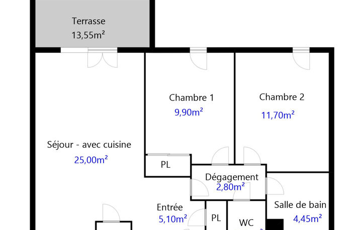 T3 AIGUIER CNRS 9eme — photo 3