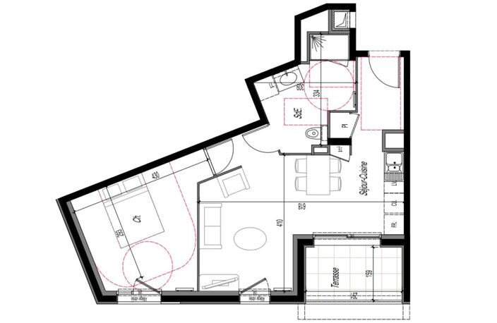 Vente Appartement 2 pièces — photo 4
