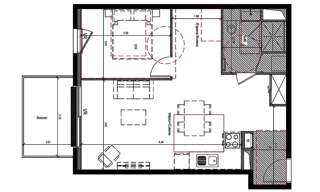 Appartement 2 Pièces 52 m² à vendre à Clermont-Ferrand (63100)