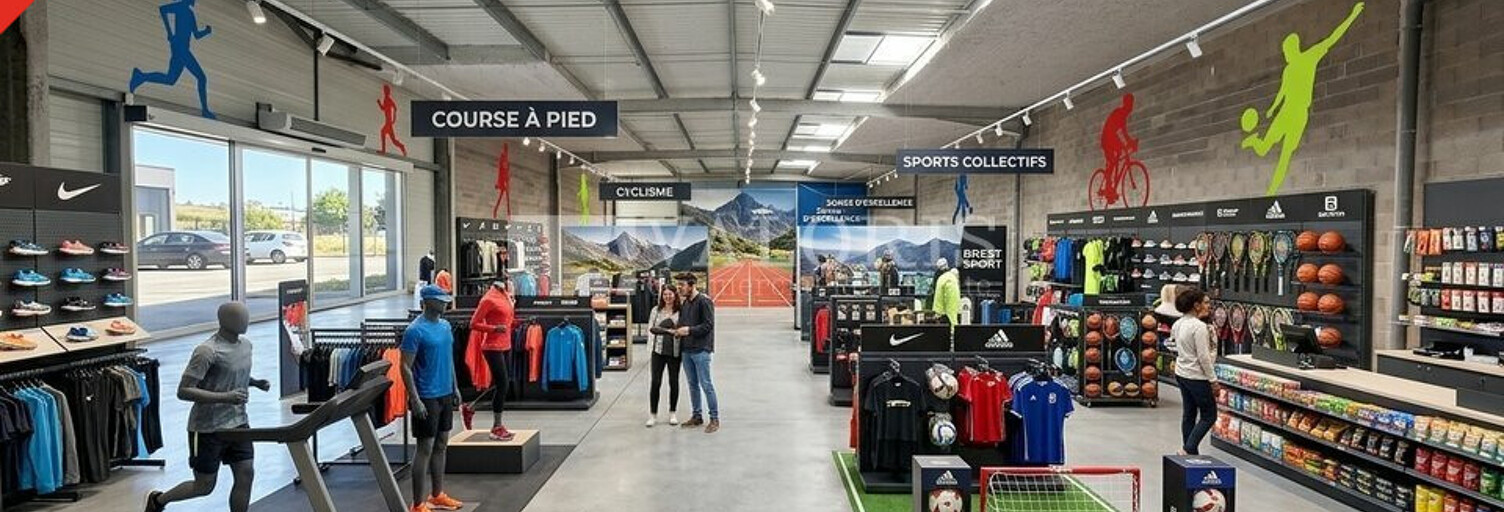 Commerce  1024 m² à louer à Anse (69480)